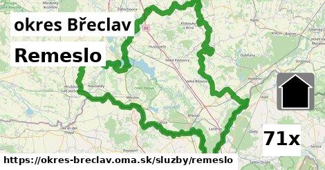 Remeslo, okres Břeclav