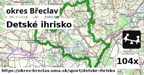 Detské ihrisko, okres Břeclav