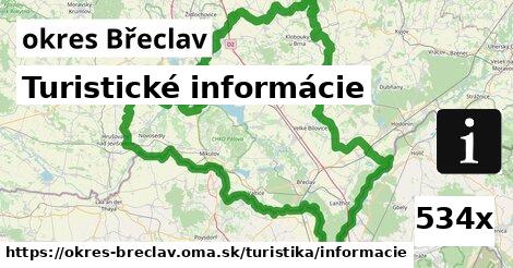 Turistické informácie, okres Břeclav