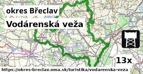 Vodárenská veža, okres Břeclav