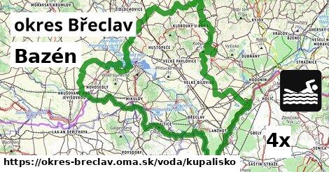 Bazén, okres Břeclav