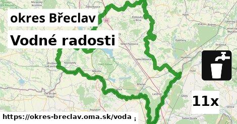 vodné radosti v okres Břeclav