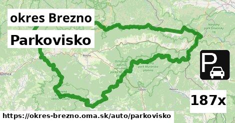 Parkovisko, okres Brezno