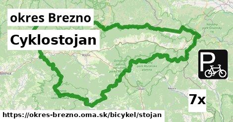 Cyklostojan, okres Brezno