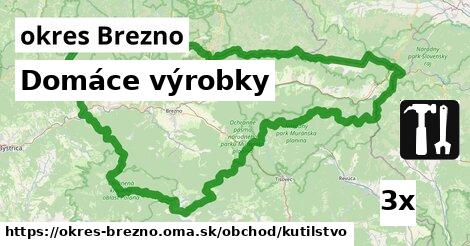 Domáce výrobky, okres Brezno