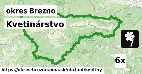 Kvetinárstvo, okres Brezno