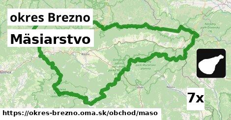 Mäsiarstvo, okres Brezno