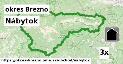 Nábytok, okres Brezno