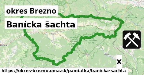 Banícka šachta, okres Brezno