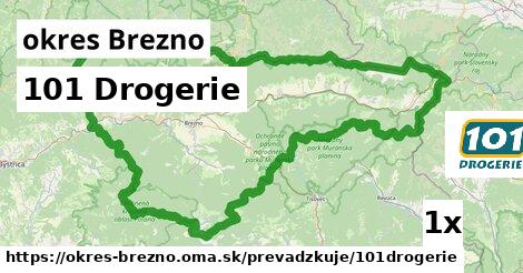 101 Drogerie, okres Brezno