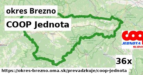 COOP Jednota, okres Brezno