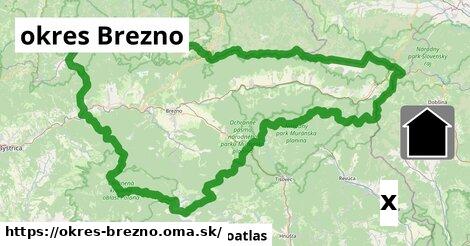 Prepadlina, okres Brezno