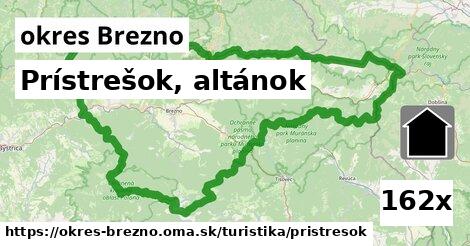 prístrešok, altánok v okres Brezno