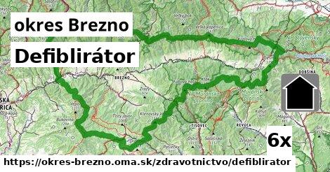 defiblirátor v okres Brezno