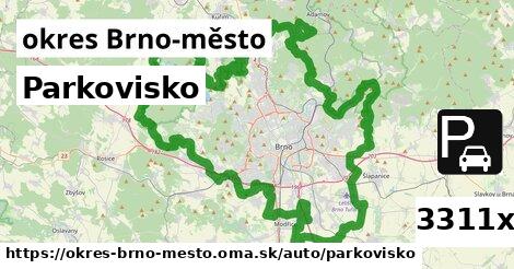 Parkovisko, okres Brno-město