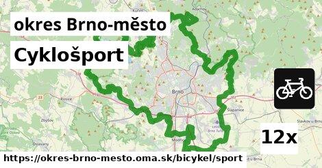 Cyklošport, okres Brno-město