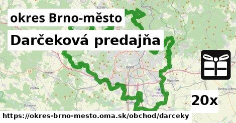 Darčeková predajňa, okres Brno-město