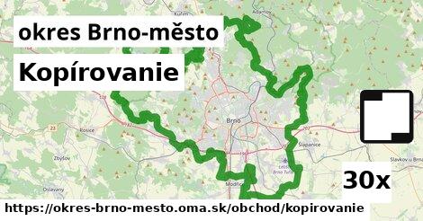 Kopírovanie, okres Brno-město