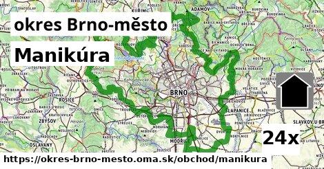 manikúra v okres Brno-město