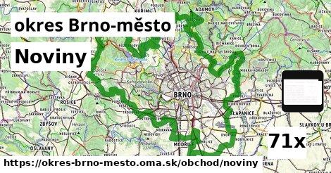 noviny v okres Brno-město