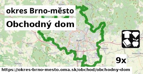 obchodný dom v okres Brno-město