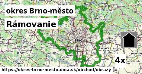 rámovanie v okres Brno-město