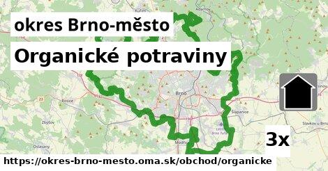 Organické potraviny, okres Brno-město