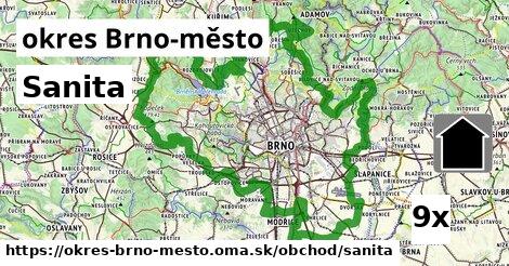 sanita v okres Brno-město