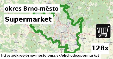 supermarket v okres Brno-město