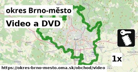 Video a DVD, okres Brno-město