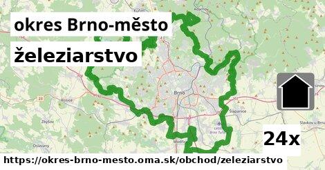 železiarstvo, okres Brno-město
