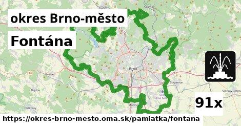 Fontána, okres Brno-město