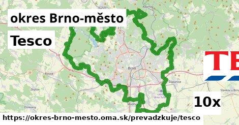 Tesco v okres Brno-město