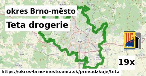 Teta drogerie v okres Brno-město