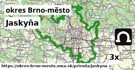 jaskyňa v okres Brno-město