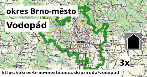 vodopád v okres Brno-město