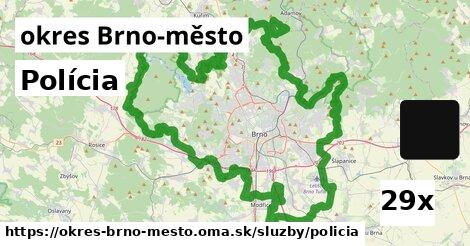 polícia v okres Brno-město