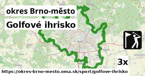 Golfové ihrisko, okres Brno-město