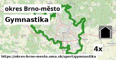 gymnastika v okres Brno-město