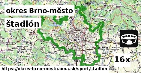 štadión, okres Brno-město