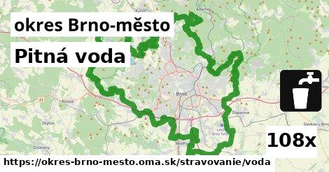 Pitná voda, okres Brno-město