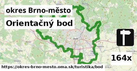 Orientačný bod, okres Brno-město