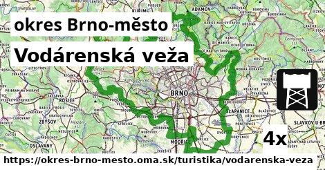 Vodárenská veža, okres Brno-město