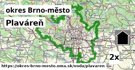 plaváreň v okres Brno-město