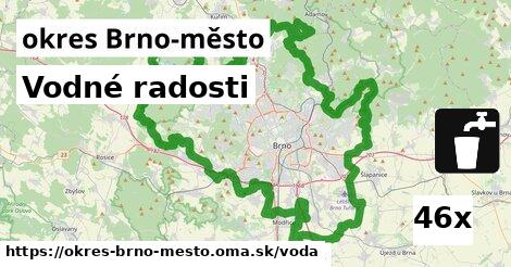 vodné radosti v okres Brno-město