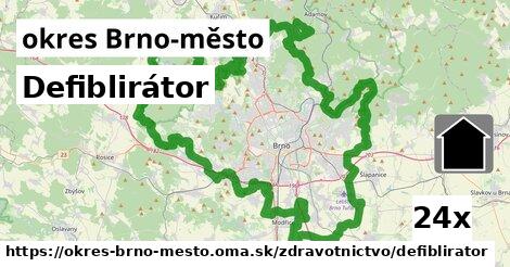 Defiblirátor, okres Brno-město