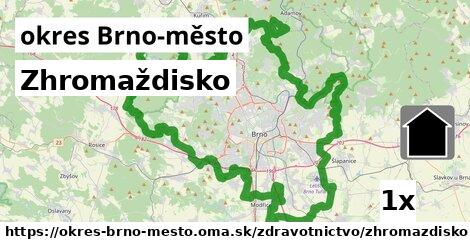 zhromaždisko v okres Brno-město