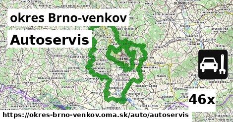 Autoservis, okres Brno-venkov