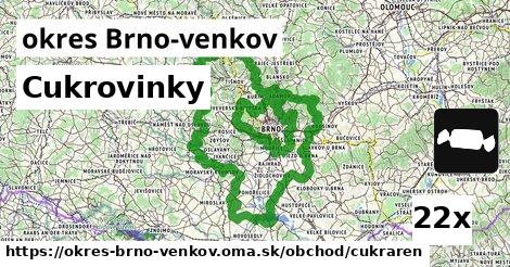 cukrovinky v okres Brno-venkov