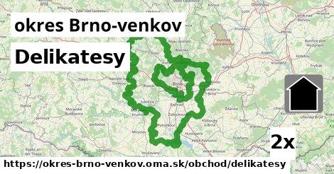 Delikatesy, okres Brno-venkov